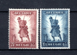 351/352 MNH 1932 - Ten Voordele Van Het Gedenkteken, Infanterie Te Brussel -6 - Unused Stamps