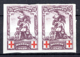 128 (*) PROOF Ongetand 1914 20 C -3 - 1914-1915 Rotes Kreuz
