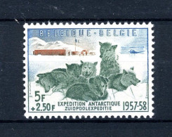 1031 MNH 1957 - Belgische Zuidpoolexpeditie. - Ungebraucht