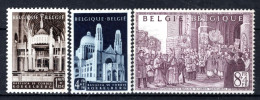 (B) 876/878 MH 1952 - Inwijding Van De Basiliek Van Koekelberg.-1 - Unused Stamps