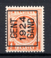 PRE94A MNH** 1924 - GENT 1924 GAND - Typo Precancels 1922-31 (Houyoux)