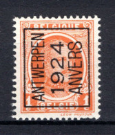 PRE91A MNH** 1924 - ANTWERPEN 1924 ANVERS - Typografisch 1922-31 (Houyoux)