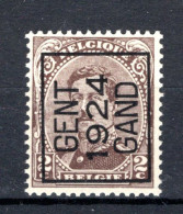 PRE90A MNH** 1924 - GENT 1924 GAND - Typografisch 1922-26 (Albert I)