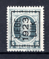 PRE87A MNH** 1923 - LUIK 1923 LIEGE - Typos 1922-31 (Houyoux)