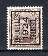 PRE89A MNH** 1924 - BRUXELLES 1924 BRUSSEL  - Typos 1922-26 (Albert I)