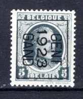 PRE86B MNH** 1923 - GENT 1923 GAND  - Typografisch 1922-31 (Houyoux)