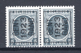 PRE86A MNH** 1923 - GENT 1923 GAND (2 Stuks)   - Typos 1922-31 (Houyoux)