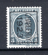PRE85B MNH** 1923 - CHARLEROY 1923 - Typografisch 1922-31 (Houyoux)