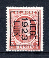 PRE82B MNH** 1923 - LIEGE 1923 LUIK - Typografisch 1922-31 (Houyoux)