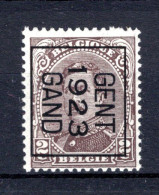 PRE70B-III MNH** 1923 - GENT 1923 GAND  - Typografisch 1922-26 (Albert I)