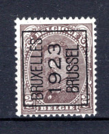 PRE69A-III MNH** 1923 - BRUXELLES 1923 BRUSSEL  - Typografisch 1922-26 (Albert I)