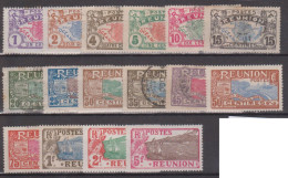 Réunion N° 56 à 71 - Used Stamps