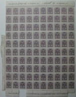 PRE642 MNH 1954 Type D (100 Stuks) - Typografisch 1951-80 (Cijfer Op Leeuw)