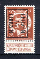 PRE52B MNH** 1914 - LEUVEN 14 LOUVAIN  - Typografisch 1912-14 (Cijfer-leeuw)