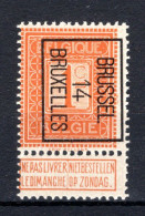 PRE45B MNH** 1914 - BRUSSEL 14 BRUXELLES - Typos 1912-14 (Löwe)