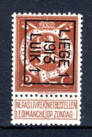 PRE43B MNH** 1913 - LIEGE I 1913 LUIK I - Typos 1912-14 (Löwe)