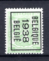 PRE330B MNH** 1938 - BELGIQUE 1938 BELGIE  - Sobreimpresos 1936-51 (Sello Pequeno)