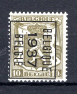 PRE326B MNH** 1937 - BELGIQUE 1937 BELGIE  - Typo Precancels 1936-51 (Small Seal Of The State)