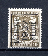 PRE326A MNH** 1937 - BELGIQUE 1937 BELGIE - Typos 1936-51 (Kleines Siegel)