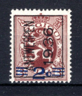 PRE298A MNH** 1936 - ANTWERPEN 1936 - Typografisch 1929-37 (Heraldieke Leeuw)