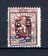 PRE298B MNH** 1936 - ANTWERPEN 1936  - Typografisch 1929-37 (Heraldieke Leeuw)