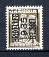 PRE295A MNH** 1935 - BRUXELLES 1935 BRUSSEL - Typo Precancels 1932-36 (Ceres And Mercurius)