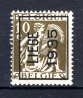 PRE296A MNH** 1935 - LIEGE 1935 - Typografisch 1932-36 (Ceres En Mercurius)