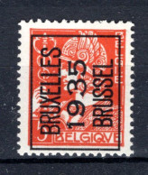 PRE291A MNH** 1935 - BRUXELLES 1935 BRUSSEL  - Typografisch 1932-36 (Ceres En Mercurius)