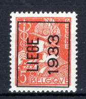 PRE264A MNH** 1933 - LIEGE 1933 - Typos 1932-36 (Cérès Und Mercure)
