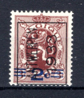 PRE257A MNH** 1933 - ANTWERPEN 1933 - Typos 1929-37 (Heraldischer Löwe)