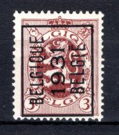 PRE246A MNH** 1931 - BELGIQUE 1931 BELGIE  - Typo Precancels 1929-37 (Heraldic Lion)