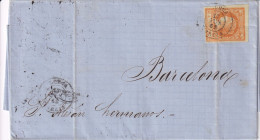 CARTA  1862  LORCA - Storia Postale