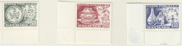 DÄNEMARK  589-591, Postfrisch **, Dänisches Porzellan, 1975 - Unused Stamps