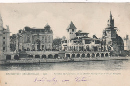 Bosnia Pavilion In Paris 1900 Exhibition P. Used Stamped 1900 - Bosnia And Herzegovina