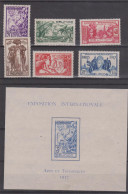 Réunion N° 149 à 154 Avec Charnières + BF N° 1 - Unused Stamps