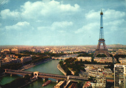 PARIS, ARCHITECTURE, PALACE, EIFFEL TOWER, SACRE COEUR, BRIDGE, CARS, FRANCE, POSTCARD - Andere & Zonder Classificatie