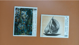 Année 1987 N° 2493**et 2494** Série Oeuvres D'art - Nuevos