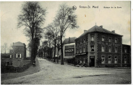 Virton-St-Mard Avenue De La Gare Circulée En 1915 - Virton