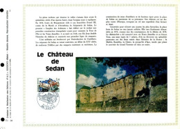 Rare Feuillet PAC (précurseur De CEF) De 1971 - Le Château De Sedan - 1970-1979