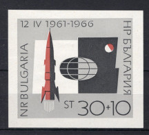 BULGARIJE Yt. BF19 MH 1966 - Blokken & Velletjes