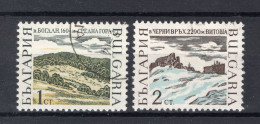 BULGARIJE Yt. 1536/1537° Gestempeld 1967 - Usados