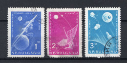 BULGARIJE Yt. 1194/1196° Gestempeld 1963 - Usati