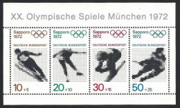 Deutschland, 1971, Block 6, Mi.-Nr. 684-687, **postfrisch - 1959-1980