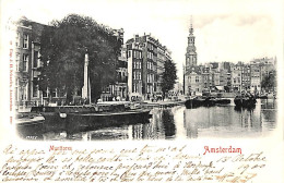 Amsterdam - Munttoren (Uitg. J H Schaefer Animatie 1900) - Amsterdam