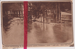 Pension Dinkeloord - Watersnood, De Dinkel Overstroming - Orig. Knipsel Coupure Tijdschrift Magazine - 1925 - Ohne Zuordnung