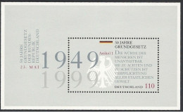 Deutschland, 1999, Mi.-Nr. 2050, Block 48 **postfrisch - 1991-2000
