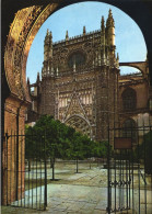SEVILLA, ANDALUCIA, ARCHITECTURE, GATE, FOUNTAIN, SPAIN, POSTCARD - Sevilla