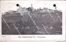 Cm593 Cartolina San Sebastiano Po Panorama Provincia Di Torino Piemonte - Other & Unclassified