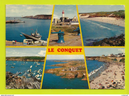 29 LE CONQUET N°2502 Le Port La Pointe Saint Mathieu Les Plages Baignade En 1976 VW Combi Phare - Le Conquet
