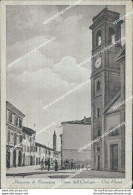 Bu182 Cartolina Morciano Di Romagna Torre Dell'orologio Via Roma Forli' Romagna - Forlì